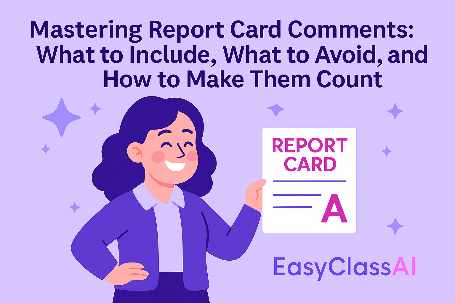 Mastering Report Card Comments: What to Include, What to Avoid, and How to Make Them Count