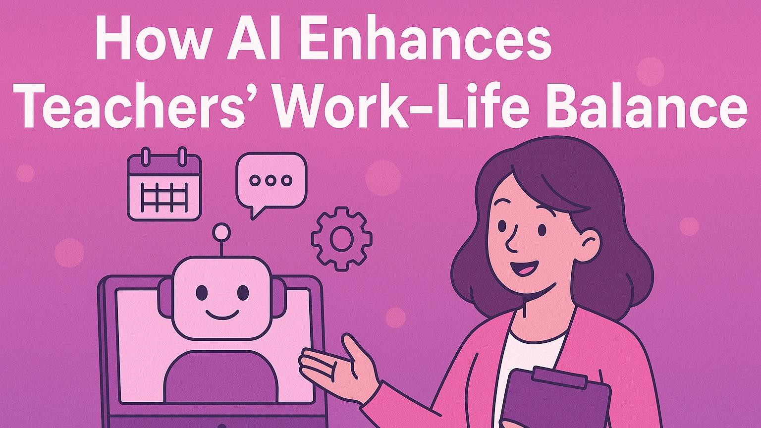 How AI Enhances Teachers' Work-Life Balance