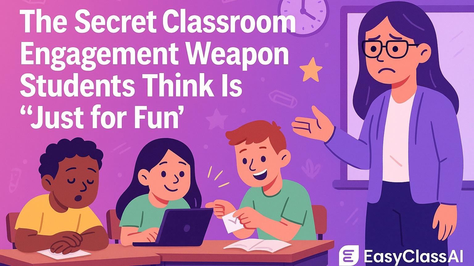 The Secret Classroom Engagement Weapon Students Think Is “Just for Fun” (Teachers Know Better)